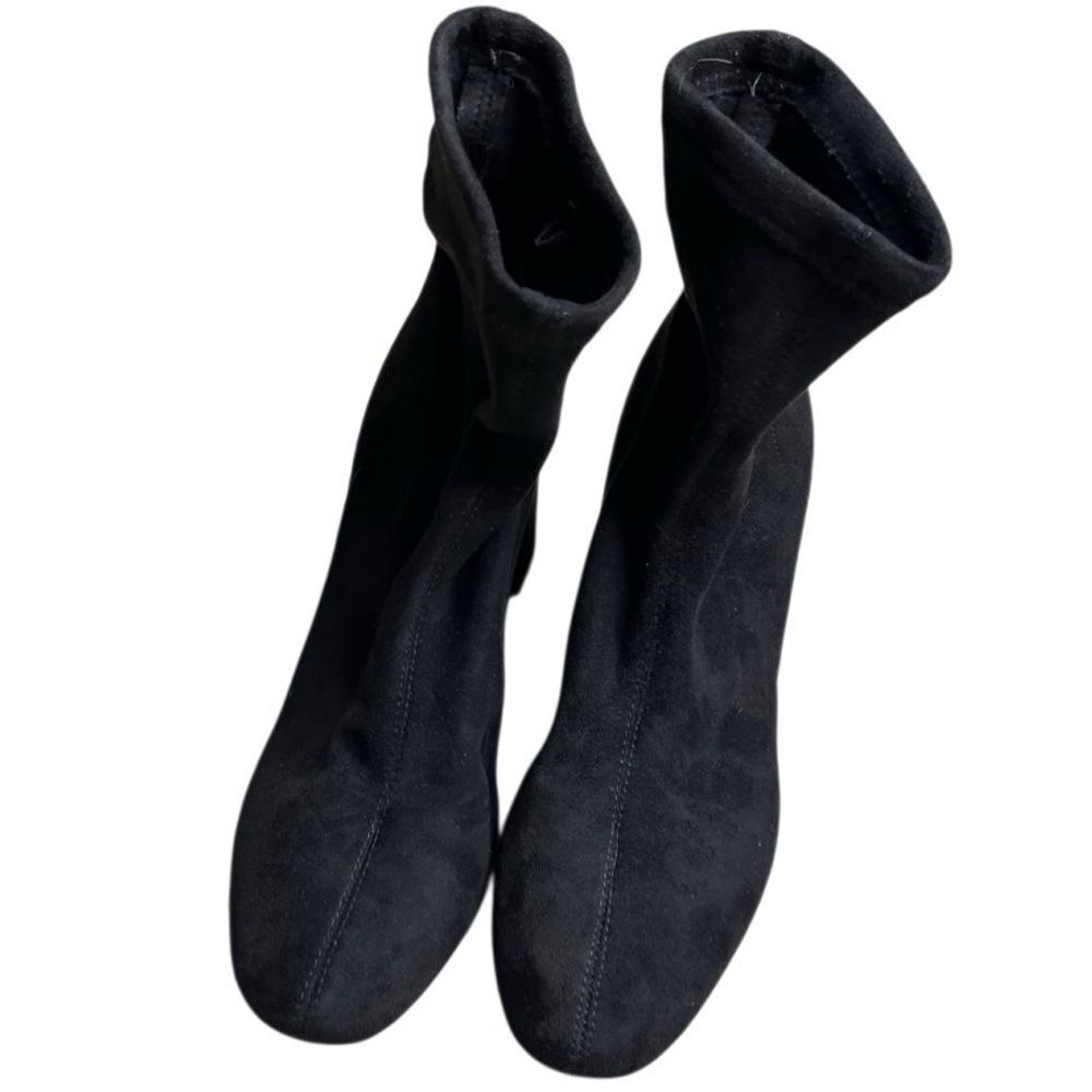 H&M Elegant Black Women's Ankle Boots Size 9.5 - Picture 2 of 5